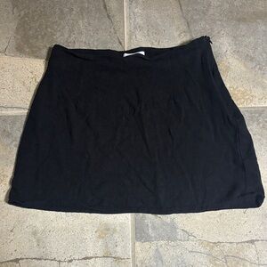 Princess Polly Elegant Black Mini Skirt